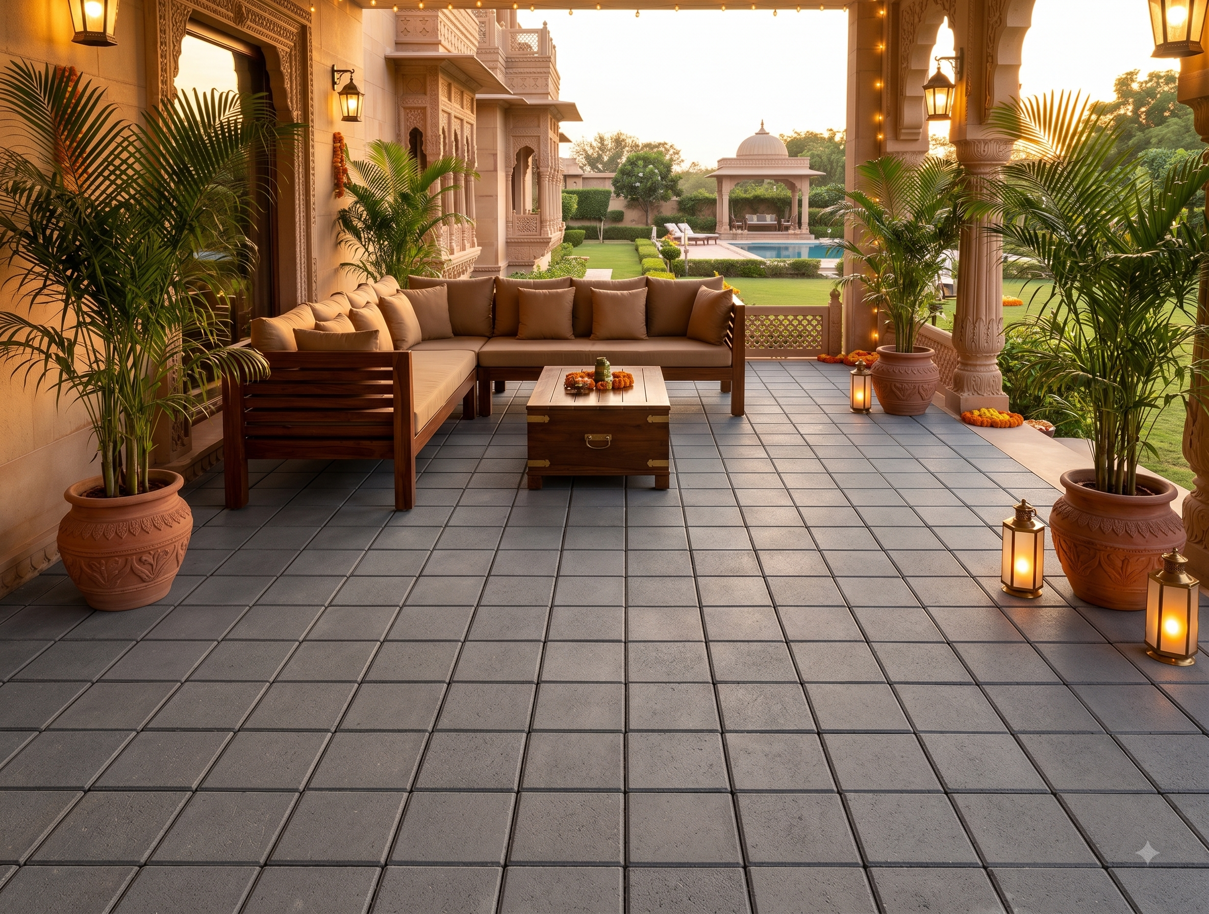 Chelsea Concrete Square Paver Quality